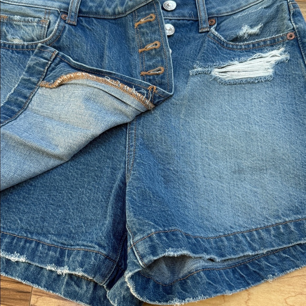 American Eagle Outfitters Blue Denim skort - Picture 6 of 6